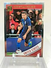 Christian Pulisic [Press Proof Silver] #170 Soccer Cards 2018 Panini Donruss Prices