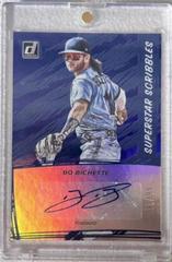 Bo Bichette [Blue] Baseball Cards 2022 Panini Donruss Superstar Scribbles Autographs Prices