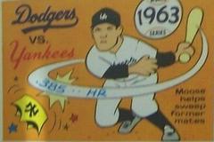 1963 Dodgers, Yanks [Bill Skowron] #60 Baseball Cards 1970 Fleer World Series Prices