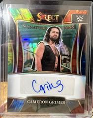 Cameron Grimes [Tie Dye Prizm] #SN-CGR Wrestling Cards 2022 Panini Select WWE Signature Selections Prices