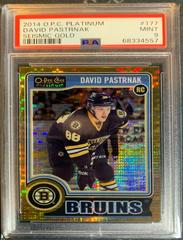 David Pastrnak [Seismic Gold] Hockey Cards 2014 O-Pee-Chee Platinum Prices