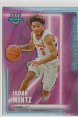 Judah Mintz #NN-6 Basketball Cards 2022 Bowman University Best Neon Neophytes Prices