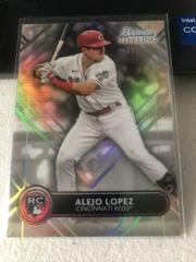 Alejo Lopez [Refractor] #BSR-39 Baseball Cards 2022 Bowman Sterling Prices
