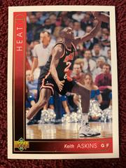 Keith Askins #25 Basketball Cards 1993 Upper Deck Prices