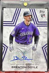 Brenton Doyle #BSA-BD Baseball Cards 2023 Topps Update Stars Autographs Prices
