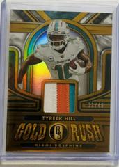 Tyreek Hill [White Gold] #GR-TH Football Cards 2023 Panini Gold Standard Rush Prices