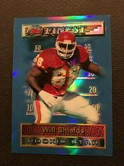 Will Shields [Refractor] #207 Football Cards 1994 Topps Finest Prices