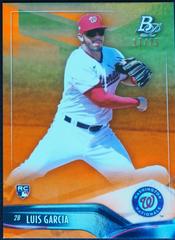 Luis Garcia [Orange] Baseball Cards 2021 Bowman Platinum Prices