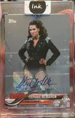 Stephanie McMahon [Silver Autograph] Wrestling Cards 2018 Topps WWE Prices