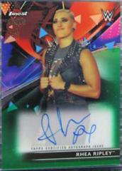 Rhea Ripley [Green] Wrestling Cards 2021 Topps Finest WWE Roster Autographs Prices