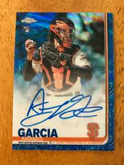 Aramis Garcia [Blue Wave Refractor] Baseball Cards 2019 Topps Chrome Rookie Autographs Prices