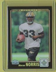 Moran Norris [Black Refractor] #253 Football Cards 2001 Topps Chrome Prices