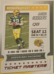 Aaron Rodgers #2 Football Cards 2020 Panini Rookies & Stars Ticket Masters Prices