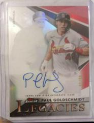 Paul Goldschmidt Baseball Cards 2021 Topps Finest Legacies Autographs Prices