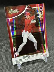 Shohei Ohtani [Spectrum Red] #94 Baseball Cards 2020 Panini Absolute Prices