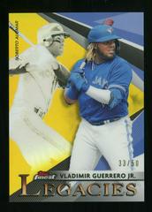 Vladimir Guerrero Jr., Roberto Alomar [Gold Refractor] #FL-VGJ Baseball Cards 2021 Topps Finest Legacies Prices