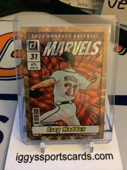 Greg Maddux #M6 Baseball Cards 2023 Panini Donruss Marvels Prices
