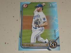 Steven Zobac [Sky Blue] #BD-101 Baseball Cards 2022 Bowman Draft Prices