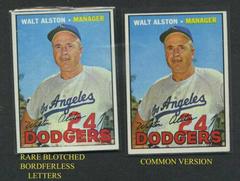 Walt Alston Baseball Cards 1967 Topps Prices