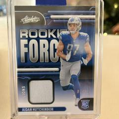 Aidan Hutchinson [Silver] Football Cards 2022 Panini Absolute Rookie Force Prices