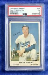 Walter Alston Baseball Cards 1961 Bell Brand Dodgers Prices