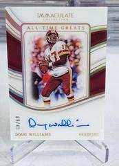 Doug Williams #15 Football Cards 2023 Panini Immaculate All-Time Greats Signature Prices