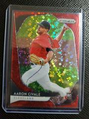 Aaron Civale [Red Donut Circles Prizm] #211 Baseball Cards 2020 Panini Prizm Prices