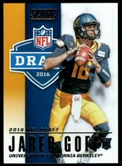 Jared Goff [Gold] #2 Football Cards 2016 Panini Score NFL Draft Prices
