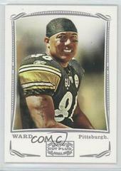 Hines Ward #103 Football Cards 2009 Topps Mayo Prices