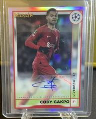 Cody Gakpo #AC-CG Soccer Cards 2022 Topps Merlin Chrome UEFA Club Competitions Autographs Prices