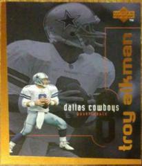 Troy Aikman [Checklist] #1 Football Cards 1998 Upper Deck Prices