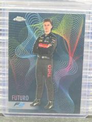 Theo Pourchaire #FT-TP Racing Cards 2023 Topps Chrome Formula 1 Futuro Prices