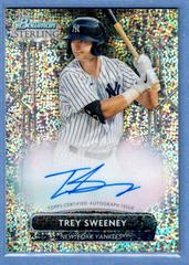 Trey Sweeney [Speckle] Baseball Cards 2022 Bowman Sterling Prices