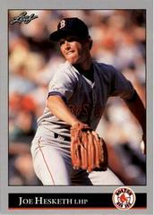 Joe Hesketh #22 Baseball Cards 1992 Leaf Prices