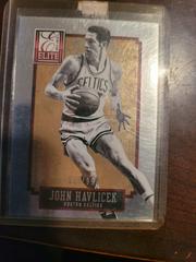 John havlicek Basketball Cards 2014 Panini Donruss Elite Prices