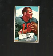 Mal Cook Football Cards 1952 Bowman Small Prices