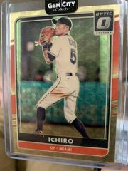 Ichiro [Gold] #82 Baseball Cards 2016 Panini Donruss Optic Prices