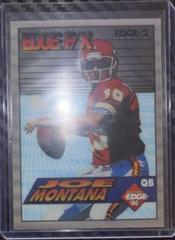 Joe Montana [Red Letters] Football Cards 1994 Collector's Edge FX Prices
