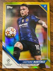 Lautaro Martinez [Yellow] Soccer Cards 2021 Topps UEFA Champions League Prices