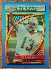 Dan Marino [Refractor] #142 Football Cards 1994 Topps Finest Prices