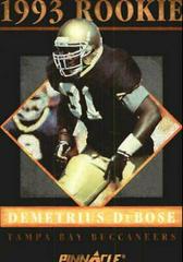 Demetrius DuBose #21 Football Cards 1993 Pinnacle Rookies Prices