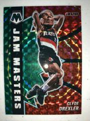 Clyde Drexler [Green Mosaic] #17 Basketball Cards 2020 Panini Mosaic Jam Masters Prices