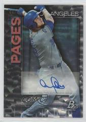 Andy Pages [Autograph Ice] #TOP-95 Baseball Cards 2020 Bowman Platinum Top Prospects Prices
