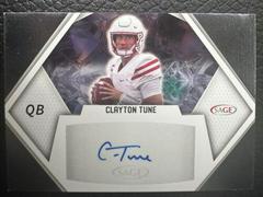 Clayton Tune #A-CT Football Cards 2023 Sage Autographs Prices