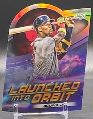 Ronald Acuna Jr. #LIO-2 Baseball Cards 2022 Topps Cosmic Chrome Launched Into Orbit Prices