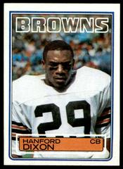 Hanford Dixon #249 Football Cards 1983 Topps Prices