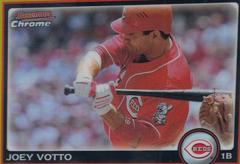 Joey Votto [Gold Refractor] #137 Baseball Cards 2010 Bowman Chrome Prices