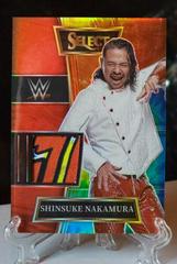 Shinsuke Nakamura [Tie Dye Prizm] Wrestling Cards 2022 Panini Select WWE Selective Swatches Prices