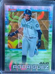 Julio Rodriguez [Gold Lava Refractor] #49 Baseball Cards 2021 Bowman’s Best Prices