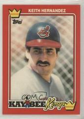 Keith Hernandez #16 Baseball Cards 1990 Kaybee Kings Prices